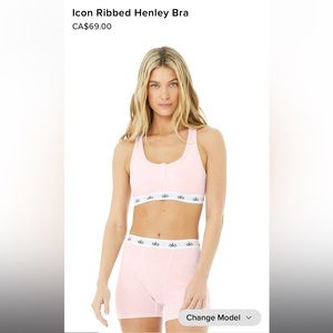 Alo Icon Ribbed Lounge Set